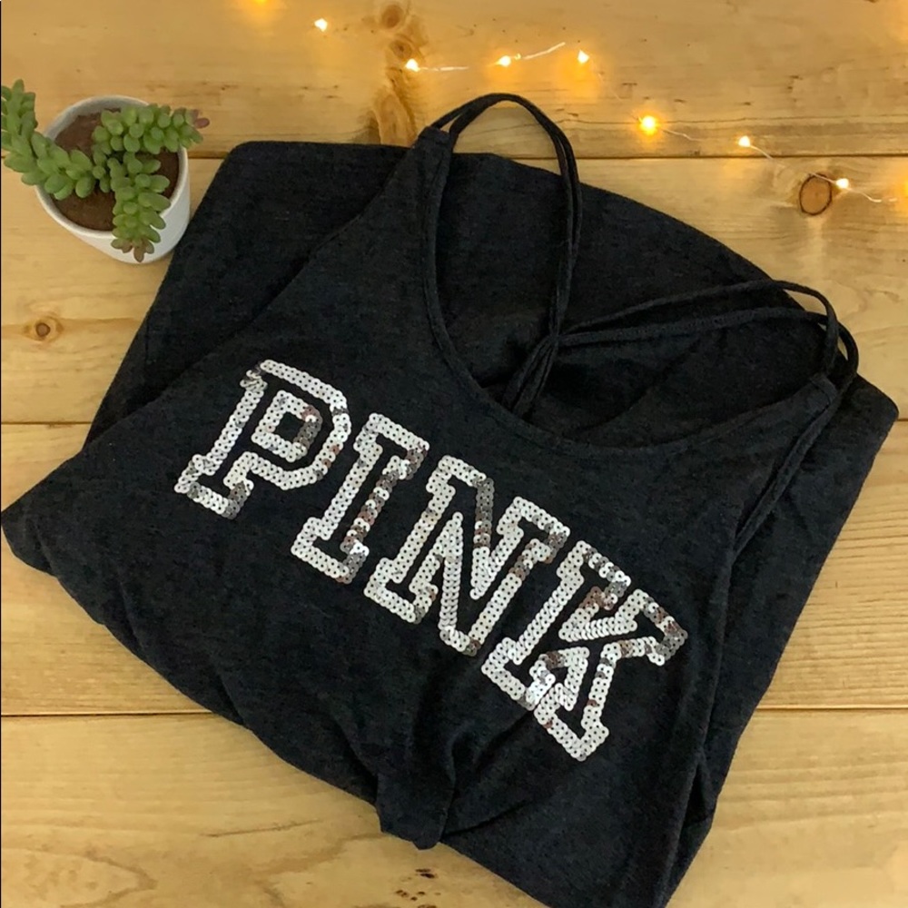 PINK Victoria Secret Razorback tank top